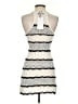 Zara Graphic Ivory Cocktail Dress Size XS - photo 2