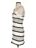 Zara Graphic Ivory Cocktail Dress Size XS - photo 5