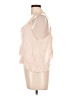 Peach 100% Rayon Pink Sleeveless Blouse Size L - photo 5