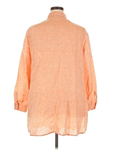 J.Jill 3/4 Sleeve Button-Down Shirt (view 2)