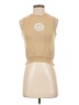 Say What? Tan Sweater Vest Size S - photo 1