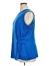 MICHAEL Michael Kors Blue Sleeveless Top Size 1X - photo 5