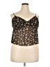 RSQ Brown Sleeveless Blouse Size XXL - photo 1