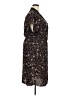 oasis 100% Polyester Floral Black Casual Dress Size 2X - photo 4