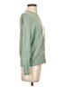 Buttons 100% Cashmere Green Cashmere Pullover Sweater Size XS - photo 4