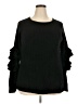 ELOQUII Black Pullover Sweater Size 18 Plus - photo 1