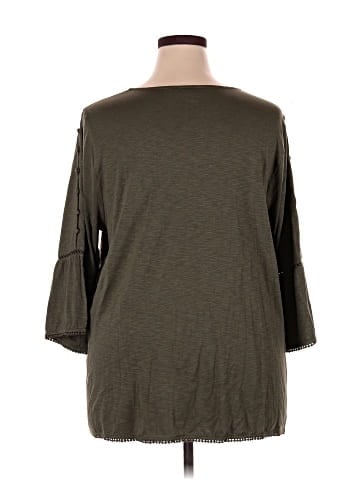 J.Jill 3/4 Sleeve T-Shirt (view 2)