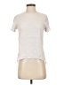 OAK + FORT 100% Rayon Ivory Short Sleeve Blouse Size S - photo 1