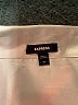 Express 100% Polyester Color Block White Short Sleeve Blouse Size M - photo 7