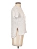 OAK + FORT 100% Rayon Ivory Short Sleeve Blouse Size S - photo 4