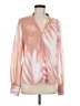 Calvin Klein Pink Long Sleeve Blouse Size M - photo 1