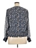 1.State 100% Polyester Blue Long Sleeve Blouse Size XL - photo 2