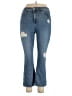 Express Hearts Blue Jeans Size 14 - photo 1