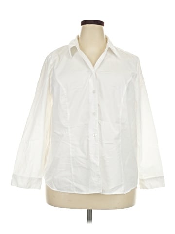 Cj Banks 3/4 Sleeve Button-Down Shirt (view 1)