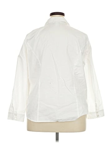 Cj Banks 3/4 Sleeve Button-Down Shirt (view 2)