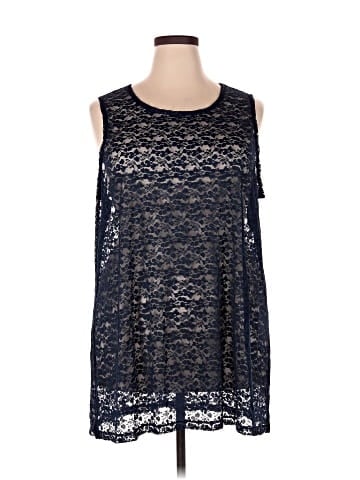 LOGO by Lori Goldstein Sleeveless T-Shirt (view 1)