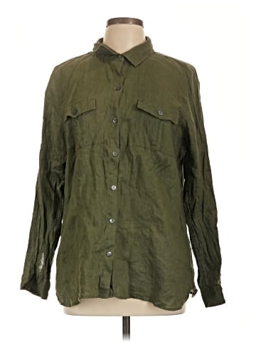 J.Jill Long Sleeve Button-Down Shirt (view 1)