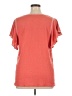 Max Studio Orange Short Sleeve Top Size 1X - photo 2