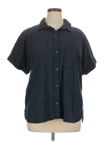 Eddie Bauer Short Sleeve Button-Down Shirt (view 1)