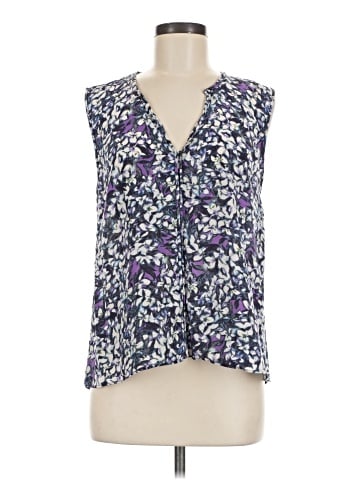 Rebecca Taylor Sleeveless Silk Top (view 1)