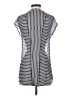 Zoa Silver Short Sleeve Blouse Size S - photo 2