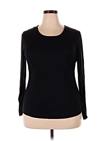 Cuddl Duds 3/4 Sleeve T-Shirt (view 1)