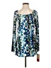 Made in Heaven Blue Long Sleeve Blouse Size S - photo 1
