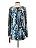 Made in Heaven Blue Long Sleeve Blouse Size S - photo 2
