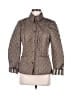 Burberry Brit 100% Polyester Argyle Brown Green Jacket Size S - photo 1