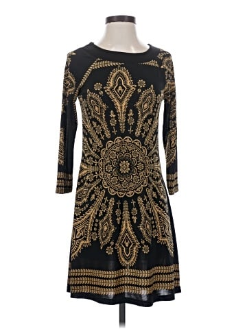 Criss Cross Casual Dress (view 1)