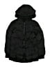 Justice Solid Black Snow Jacket Size 12 - 14 - photo 1