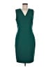 Ann Taylor Solid Green Cocktail Dress Size 8 - photo 1