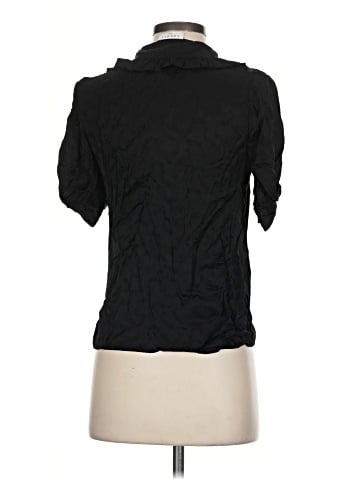 Sandro Short Sleeve Blouse (view 2)