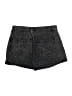 Refuge Stars Black Denim Shorts Size 7 - photo 2