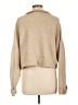Bershka Tan Long Sleeve Top Size L - photo 2