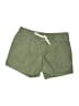Natural Reflections Solid Green Khaki Shorts Size M - photo 1