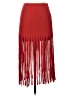 Toccin Red Casual Skirt Size XS - photo 1