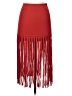 Toccin Red Casual Skirt Size XS - photo 2