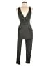 Blanc Solid Gray Jumpsuit Size M - photo 1