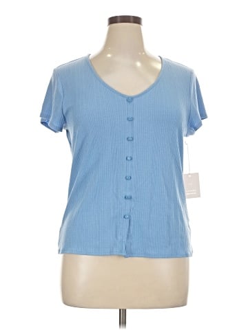 LC Lauren Conrad Short Sleeve Top (view 1)