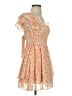 Altar'd State 100% Polyester Floral Orange Cocktail Dress Size XS - photo 4