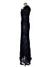 Xscape Blue Black Cocktail Dress Size 8 - photo 5