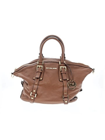 MICHAEL Michael Kors Leather Satchel (view 1)