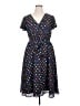 ModCloth Polka Dots Blue Casual Dress Size XL - photo 1