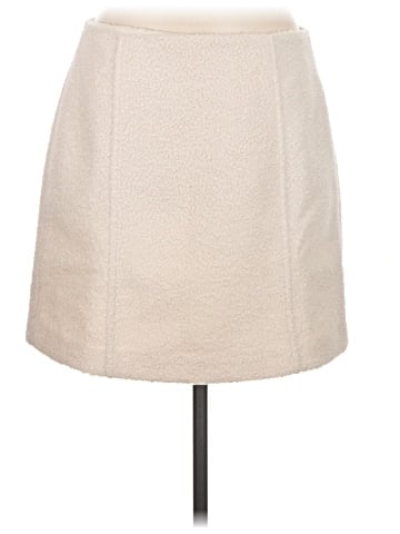 Ann Taylor Faux Leather Skirt (view 1)