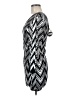Tyche Chevron-herringbone Silver Cocktail Dress Size M - photo 5