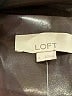 Ann Taylor LOFT 100% Polyester Brown Jacket Size L - photo 6