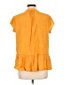THML Orange Short Sleeve Blouse Size L - photo 2