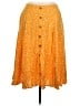 Torrid 100% Rayon Orange Casual Skirt Size 1X Plus (1) - photo 1
