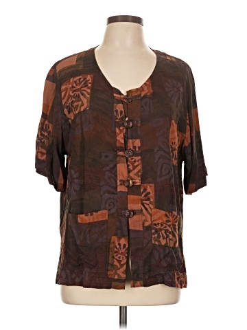 Splash Short Sleeve Blouse (view 1)